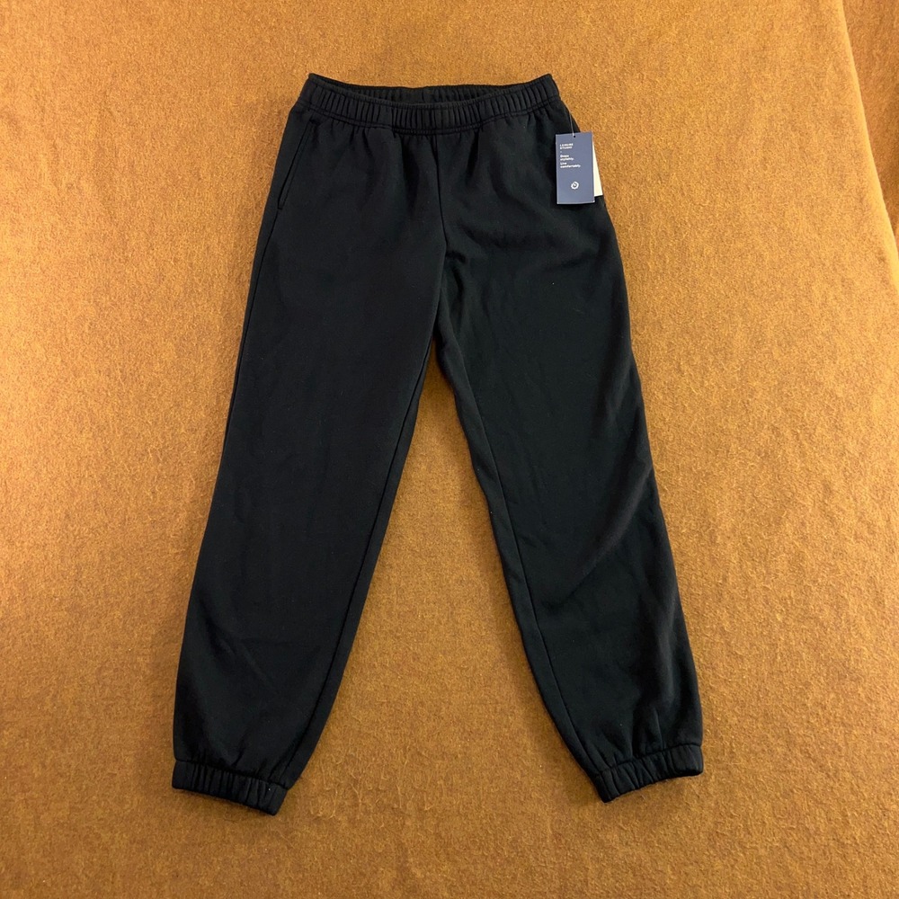 Universal Thread Womens XS Black Fleece Elastic Waist Jogger Sweatpants NWT